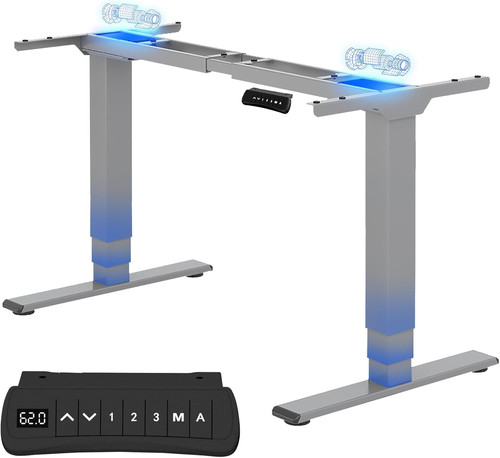 Standing desk frame dual - frame,