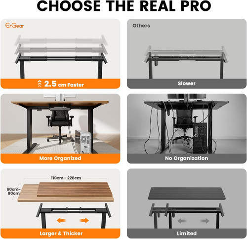Ergear standing desk - ergear, frame