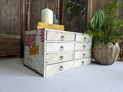 Vtg apothecary drawer office - drawer,