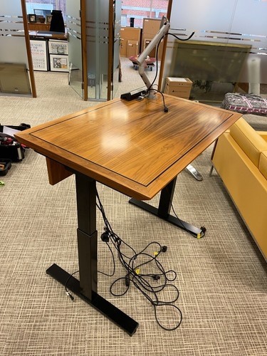 Walnut veneer black electric - walnut,