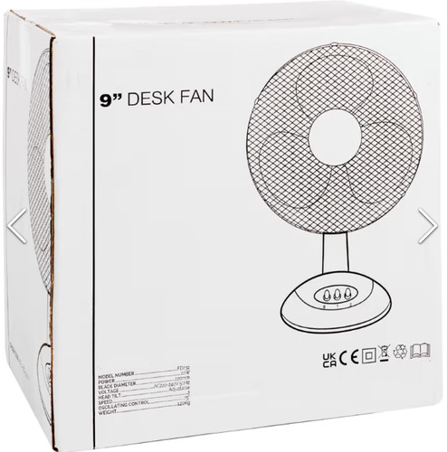 Inch desk fan with quiet - fan,