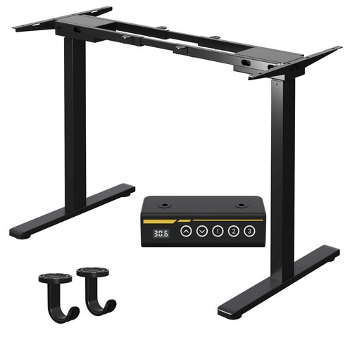 Dual motor standing desk - standing, frame
